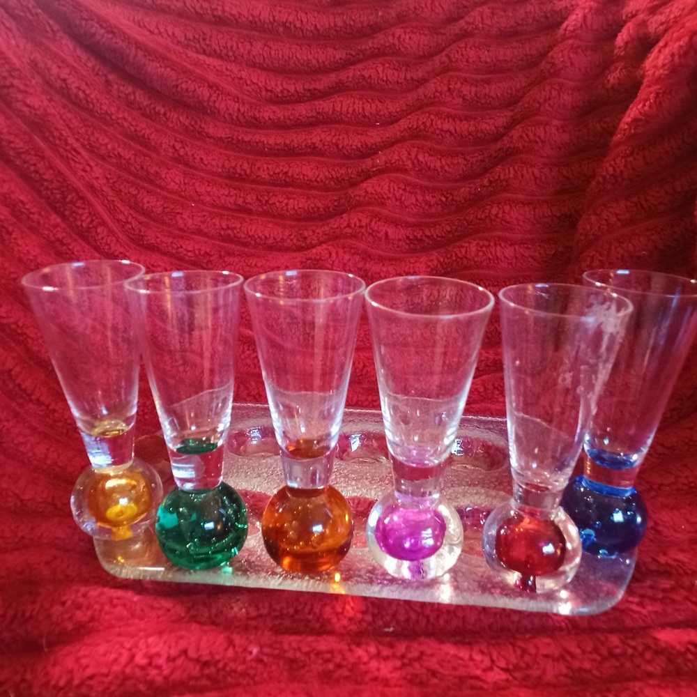 Multicolour Shot Glass Set